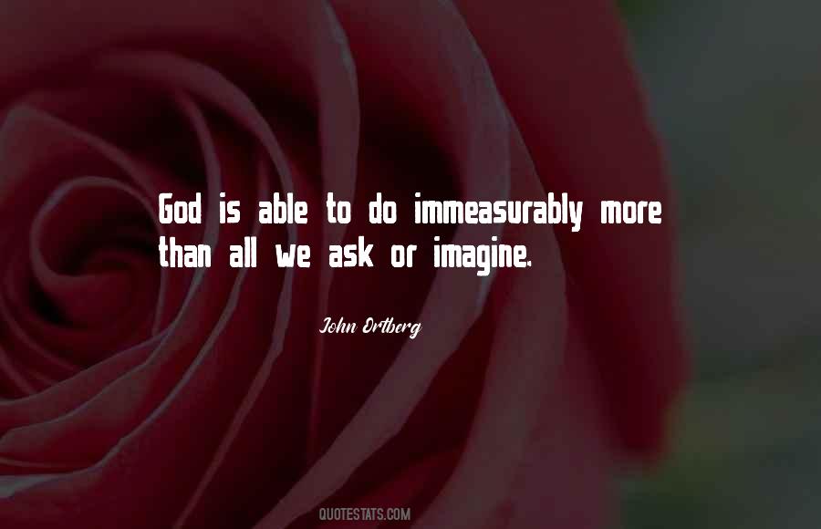 Quotes About God Is Able #1345106