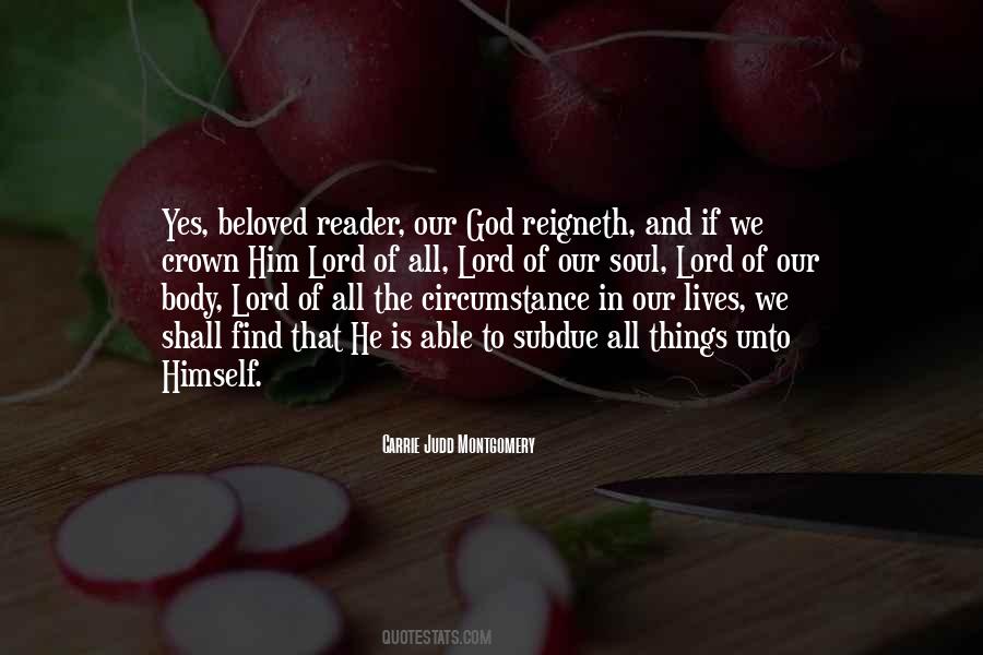 Quotes About God Is Able #378586