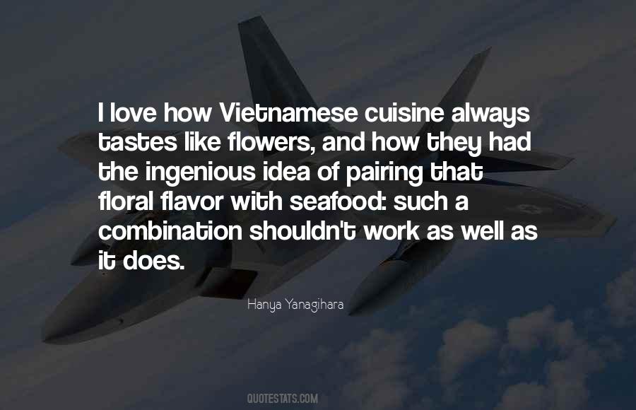 Vietnamese Cuisine Quotes #500330