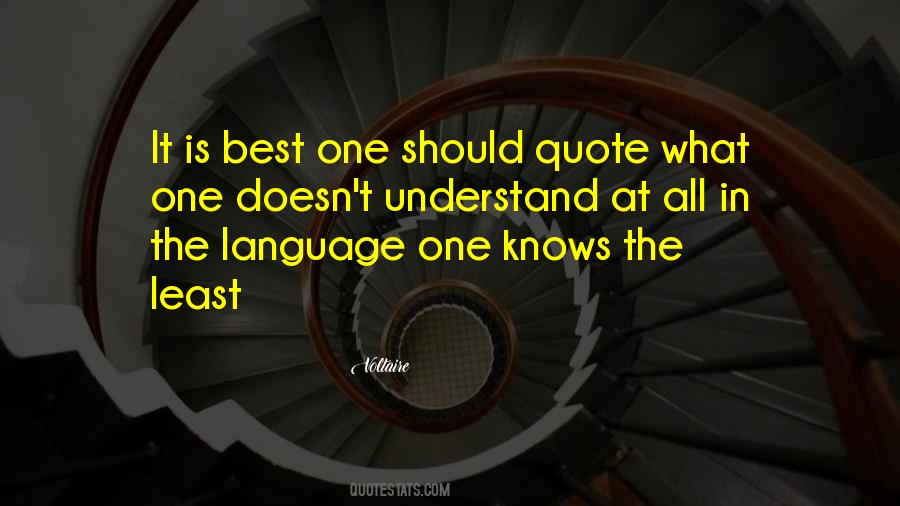 Quotes About Someone Who Doesn't Understand You #50091