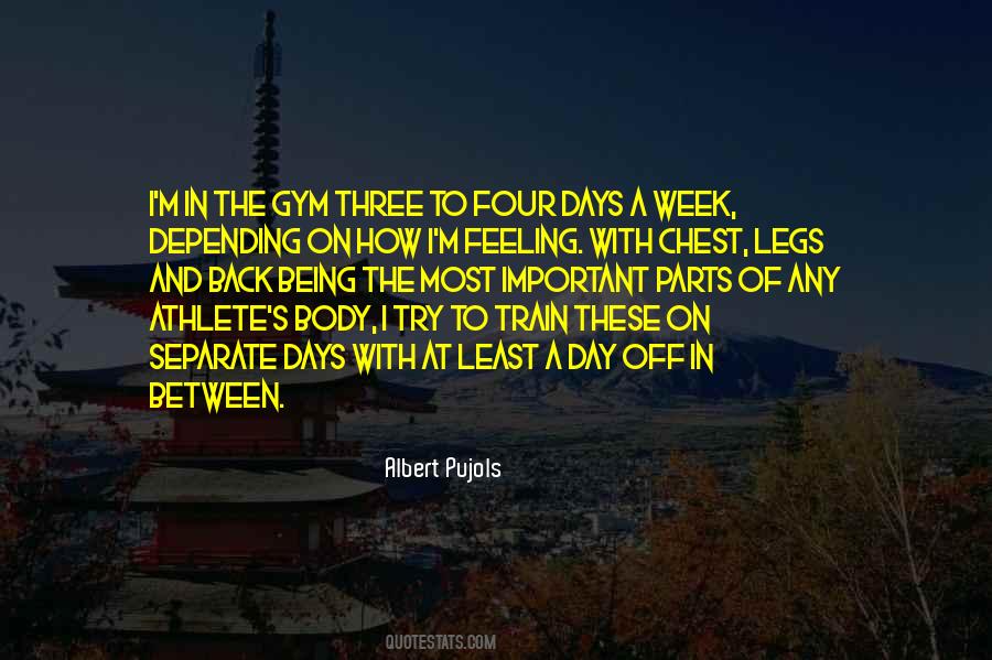 Quotes About Going Back To The Gym #252563