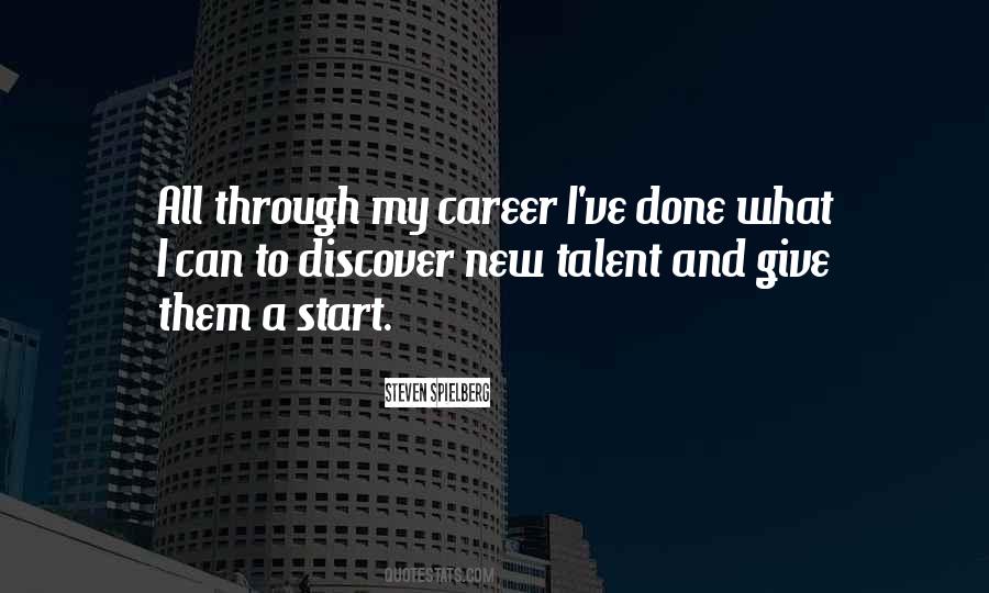 Quotes About A New Career #246536