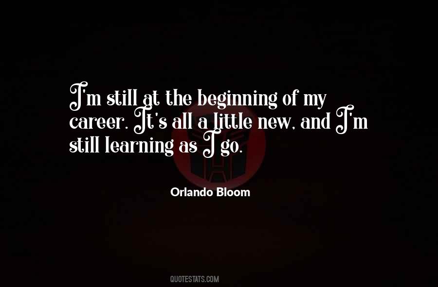 Quotes About A New Career #926554