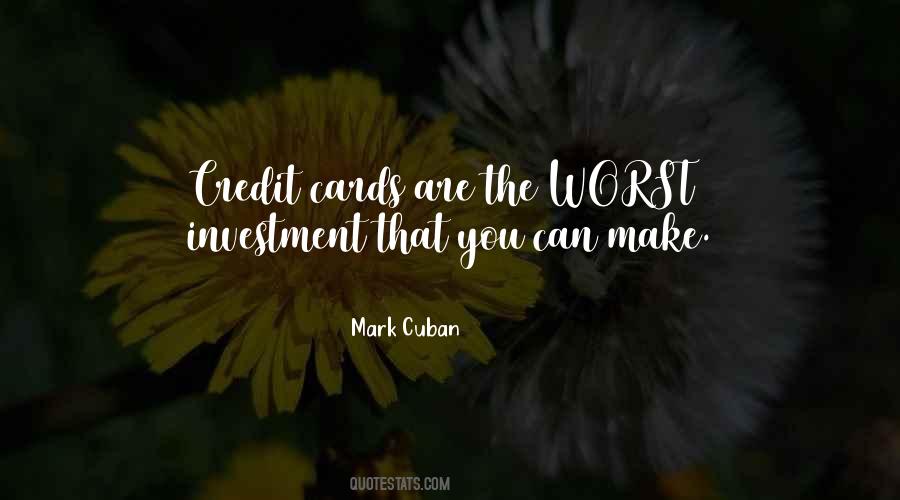 Quotes About Credit Cards #1073757