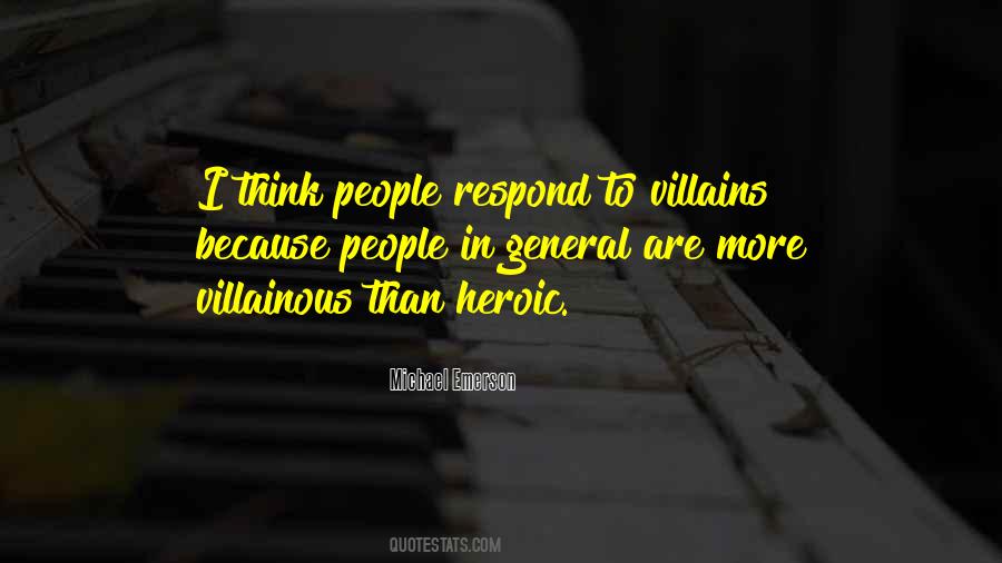 Villainous Quotes #1505228 Villainous Quotes #1505228