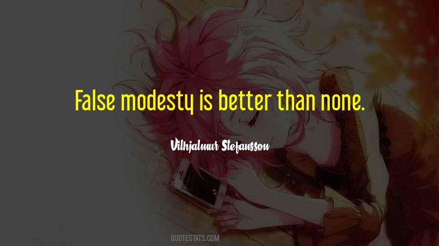 Quotes About Modesty #1309151