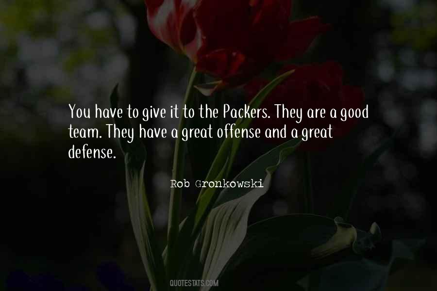 Quotes About Offense And Defense #1852874