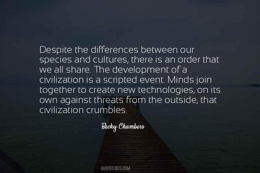 Quotes About Order And Civilization #11301