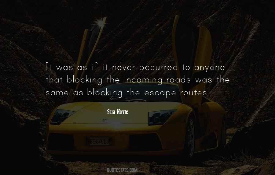 Quotes About Routes #926335