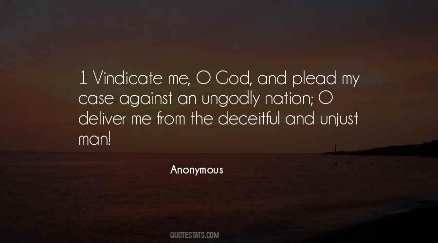 Vindicate Me Quotes #1195255