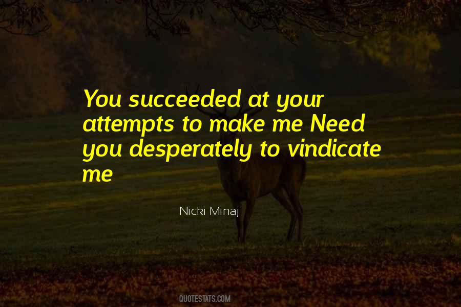 Vindicate Me Quotes #1823542