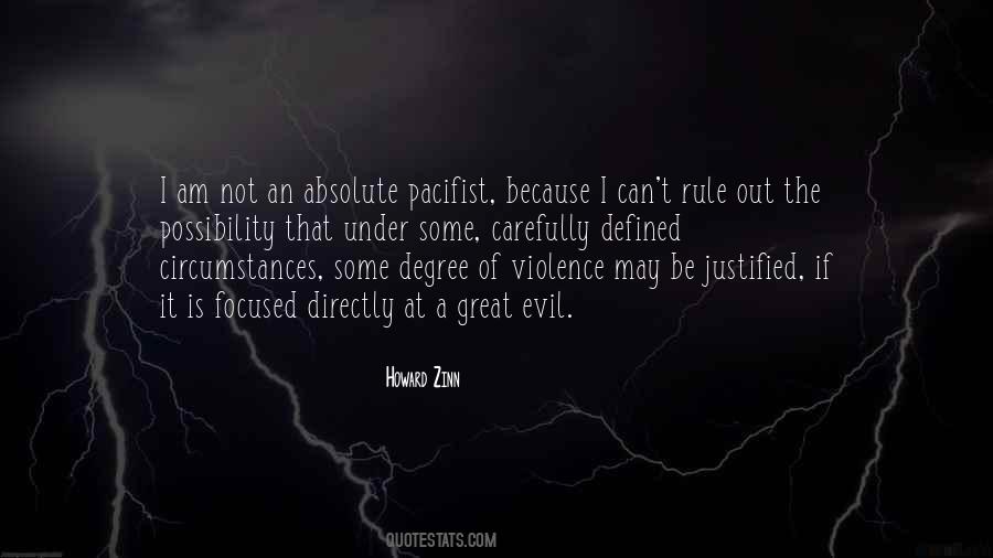 Violence Justified Quotes #1130604