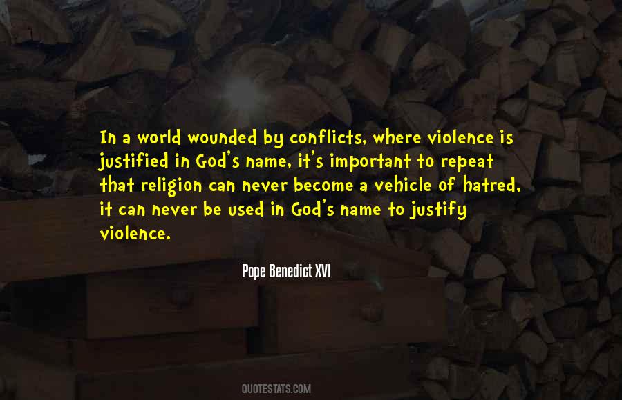 Violence Justified Quotes #387197