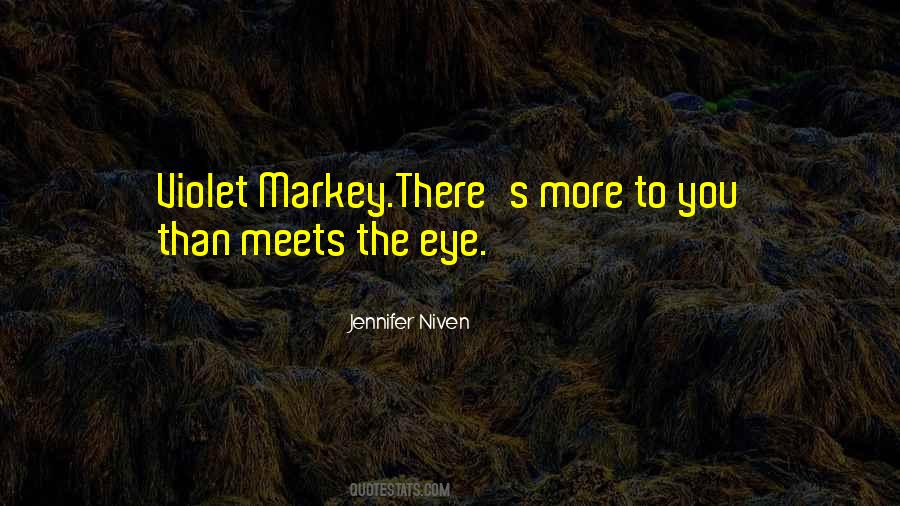Violet Markey Quotes #217741