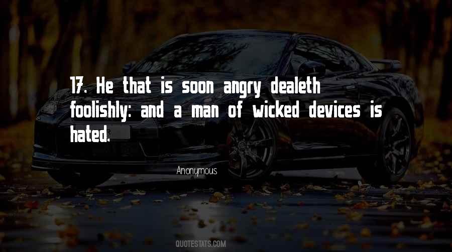 Quotes About Angry Man #613766