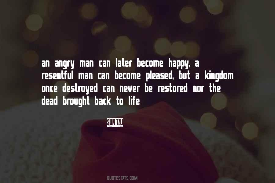 Quotes About Angry Man #772708