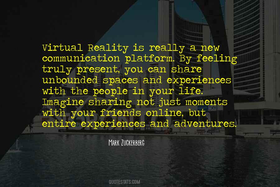 Virtual Vs Reality Quotes #493916