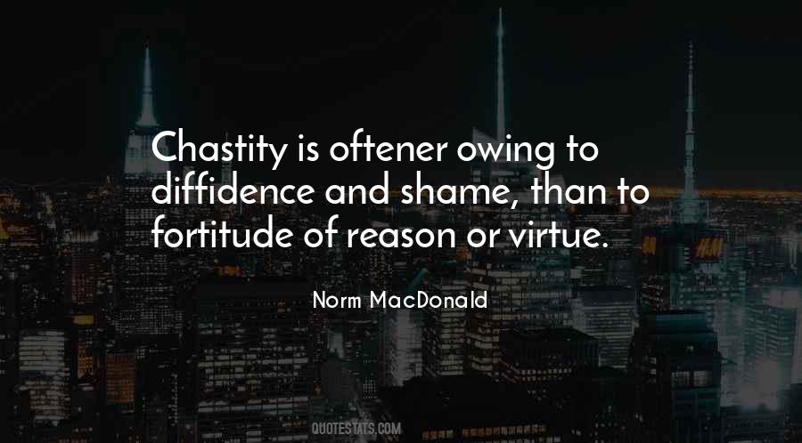 Virtue Of Chastity Quotes #1408009