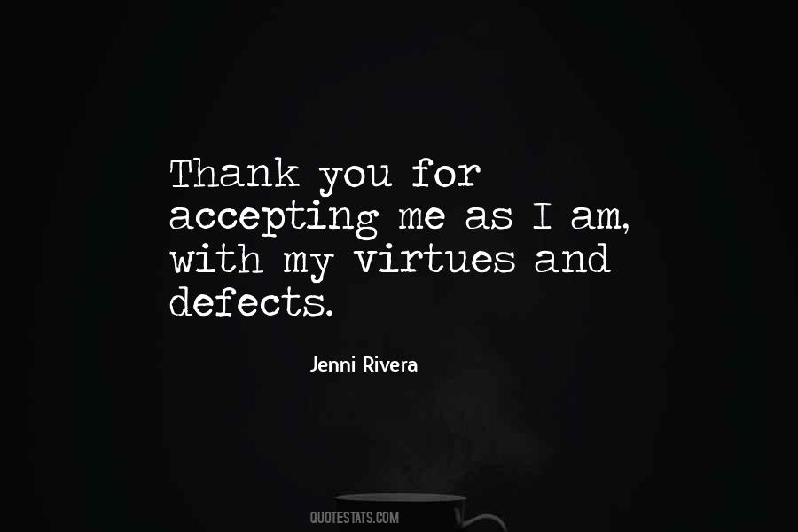 Virtues And Defects Quotes #1208382