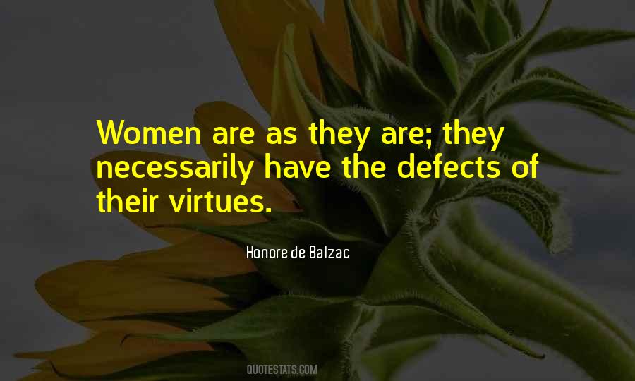 Virtues And Defects Quotes #1656995