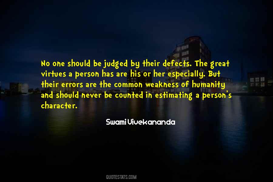 Virtues And Defects Quotes #462823