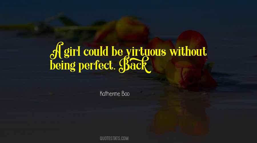 Virtuous Girl Quotes #1062373