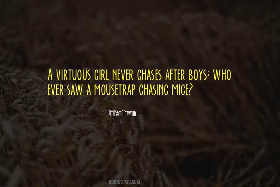 Virtuous Girl Quotes #918169