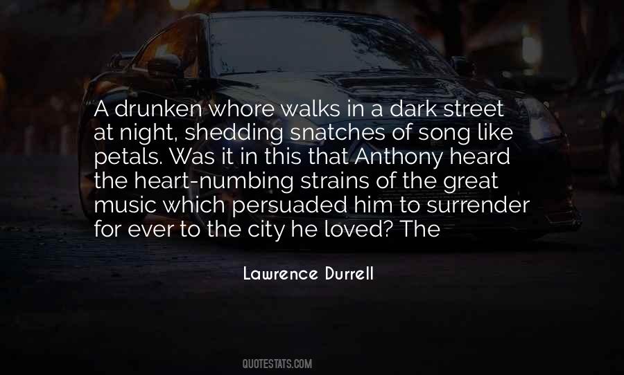 Quotes About Night Walks #1013535