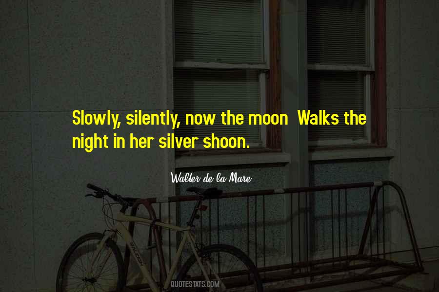 Quotes About Night Walks #1582742