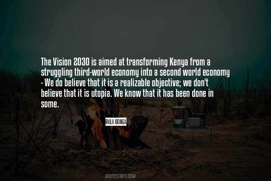 Vision 2030 Quotes #631046