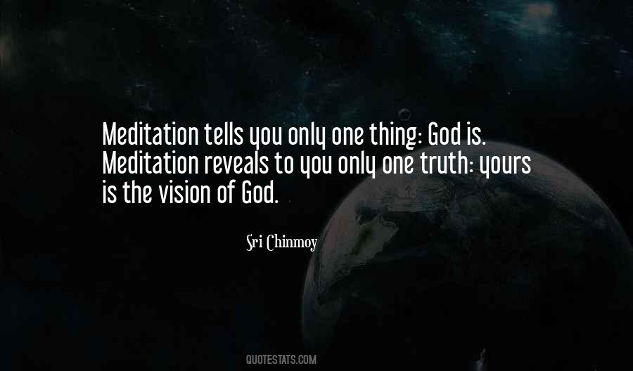 Vision Of God Quotes #1061103