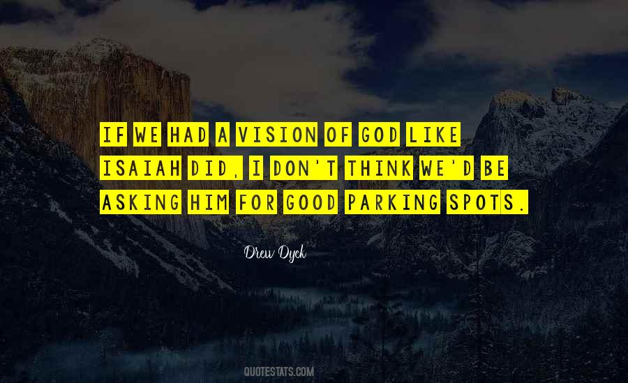Vision Of God Quotes #1518308