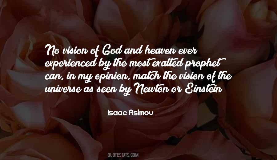 Vision Of God Quotes #1850355