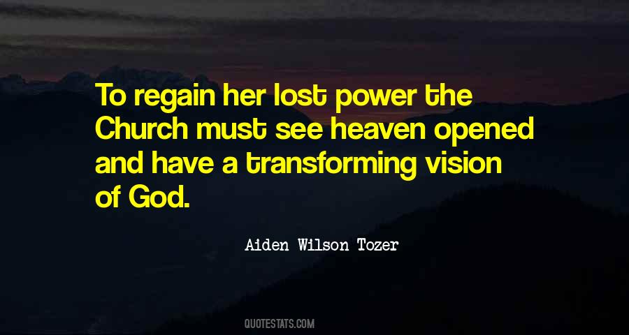 Vision Of God Quotes #1878910