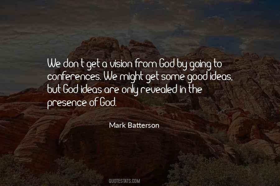 Vision Of God Quotes #486391