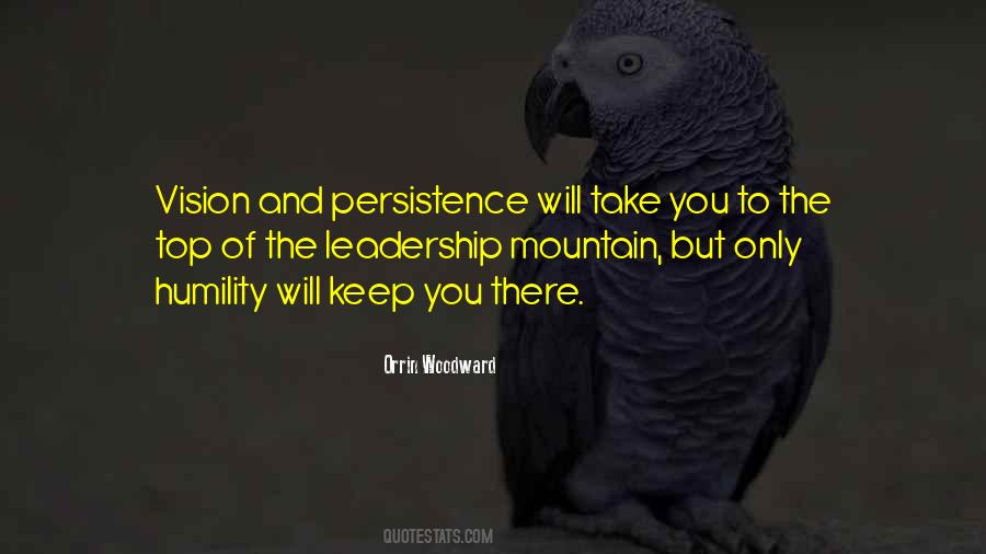 Vision Of Leadership Quotes #1173338