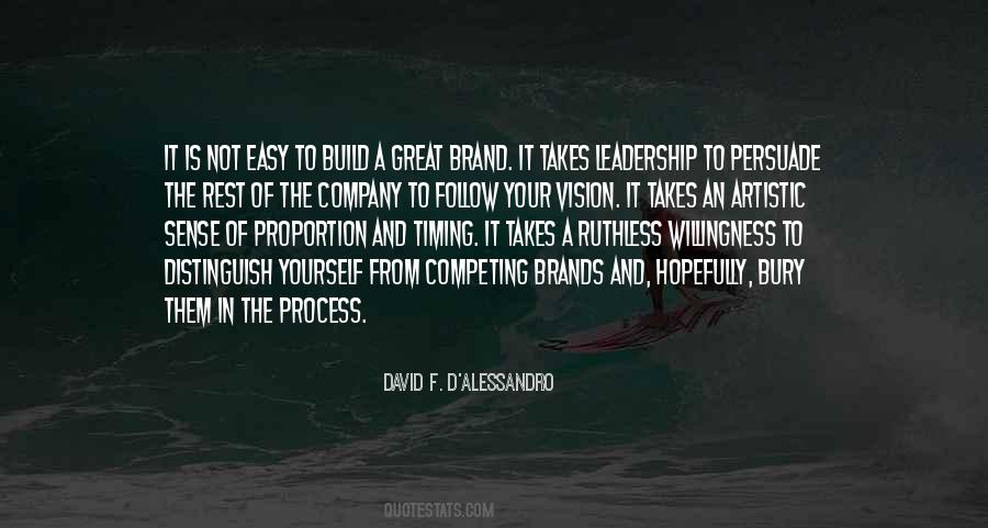Vision Of Leadership Quotes #1588603