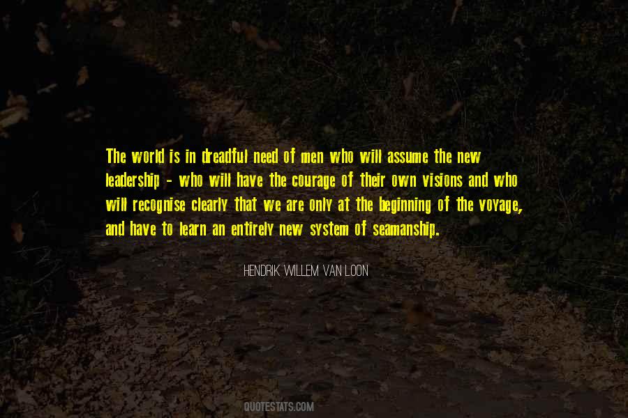 Vision Of Leadership Quotes #1630198