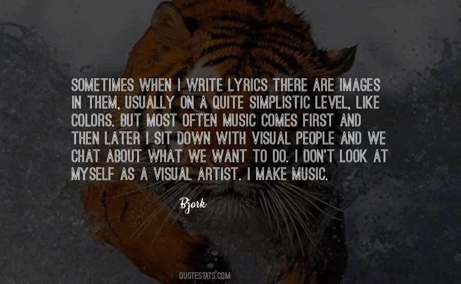 Visual Artist Quotes #1254518