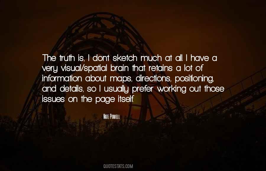 Visual Spatial Quotes #360307