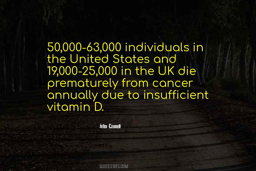 Vitamin D Deficiency Quotes #1070598