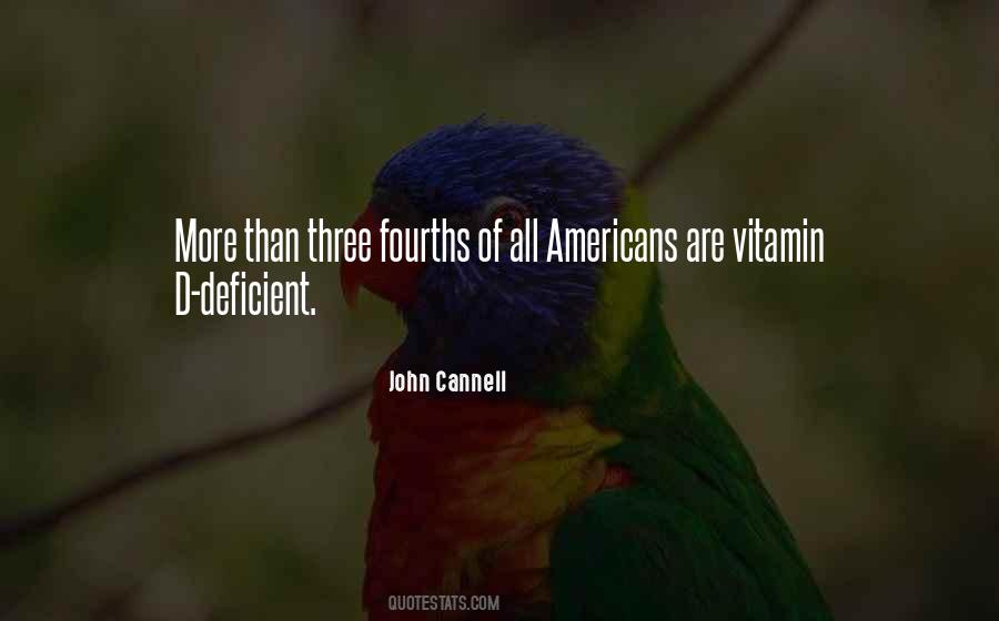 Vitamin D Deficiency Quotes #881099