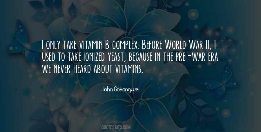 Vitamin Quotes #1368654