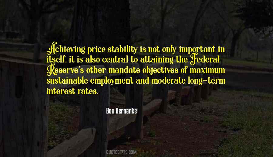 Quotes About Long Term Employment #292306