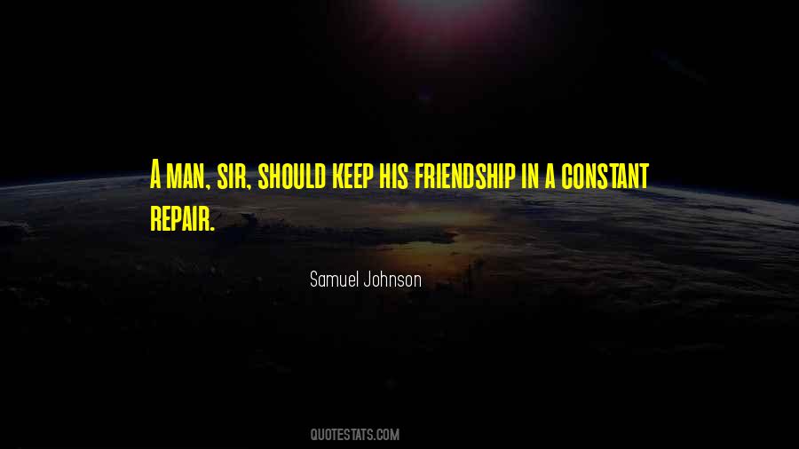 Quotes About Man Friendship #475281