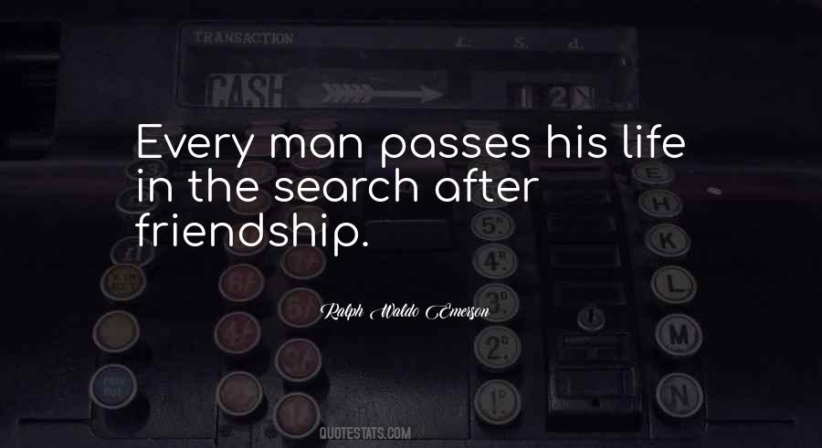 Quotes About Man Friendship #640356