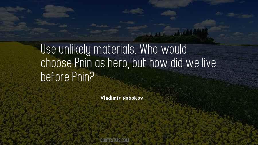 Vladimir Nabokov Pnin Quotes #1717407