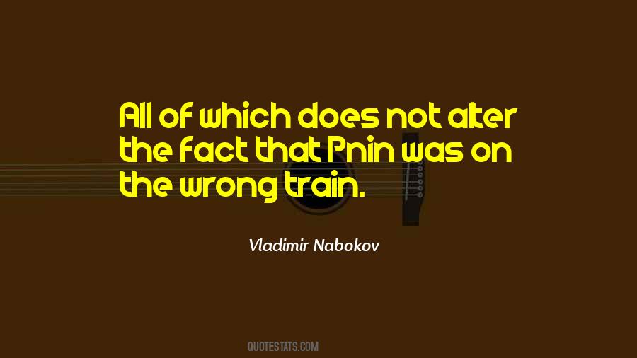 Vladimir Nabokov Pnin Quotes #548310