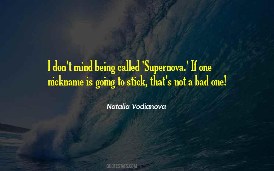 Vodianova Quotes #363801