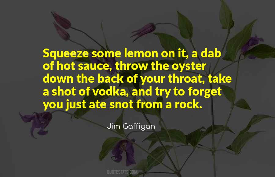 Vodka Shot Quotes #1759802